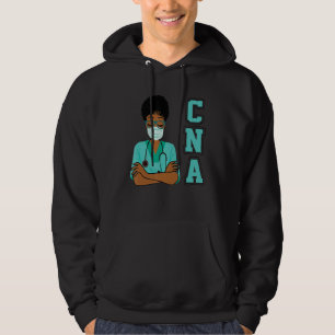 Sudadera Enfermería Black Cna Magic Afro Chica Orgullo muje