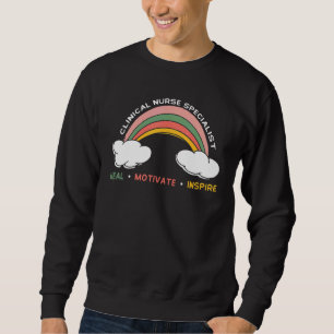 Sudadera Enfermería clínica Especializada Amor Inspira Salu
