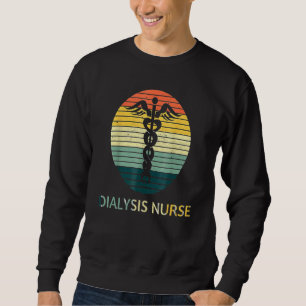 Sudadera Enfermería de diálisis Bandera de EE. UU. Nurs de 