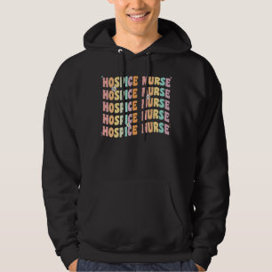 Sudadera Enfermería De Enfermeras De Hospi Retro Groovy Par