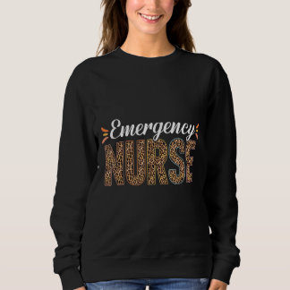 Sudadera Enfermería De Enfermería De Emergencia Leopard Pri