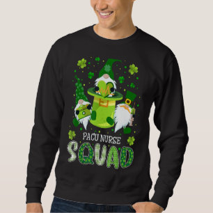 Sudadera Enfermería de enfermería de Pacu St Patrick Day Gn