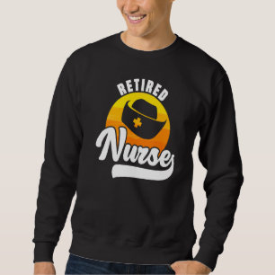 Sudadera Enfermería de enfermería jubilada Medicina de aten