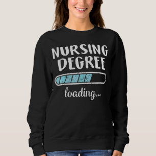 Sudadera Enfermería Grado de carga familiar amigos Humor tr