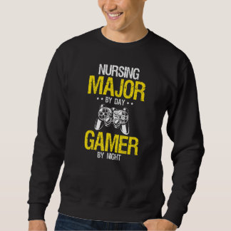 Sudadera Enfermería Mayor Por Día Jugador Enfermería Noctur