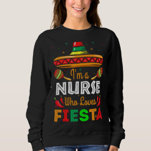 Sudadera Enfermería Rn Enfermera ama Fiesta México Feliz Ci