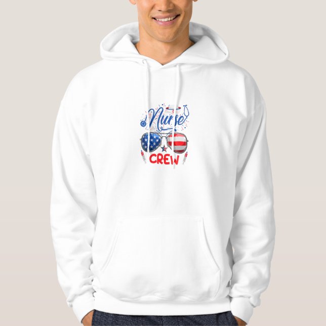 Sudadera Enfermería Stethoscope Americana (Anverso)