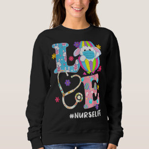 Sudadera Enfermería Stethoscope Scrub Enfermera de la vida