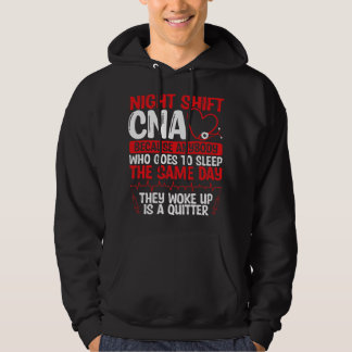 Sudadera Enfermería Turno de noche CNA Funny Assistant de E