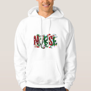 Sudadera Enfermero Árbol de Navidad Stethoscope RN LPN Enfe