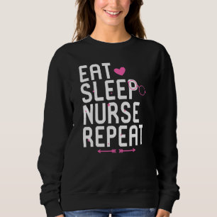 Sudadera Enfermero de dormir repetición de la vida escolar 