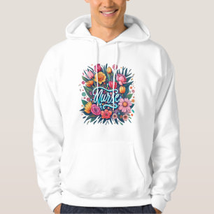 Sudadera Enfermero de enfermería de flores