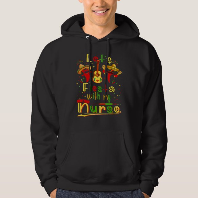 Sudadera Enfermero Escolar Nacho Promedio Cinco De Mayo Mex (Anverso)