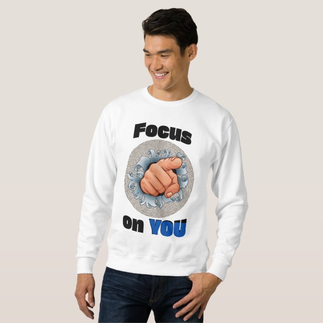 Sudadera Enfócate en TI (Anverso completo)