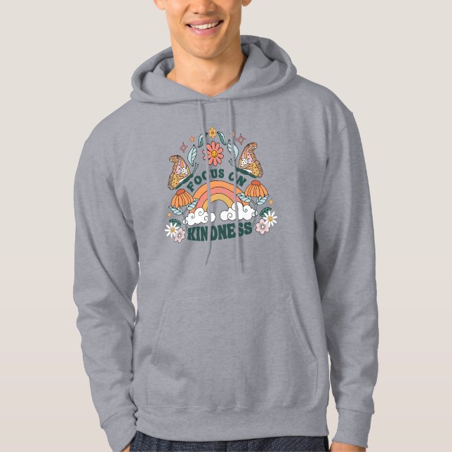 Sudadera Enfoque en Gráfica de bondad Groovy (Anverso)