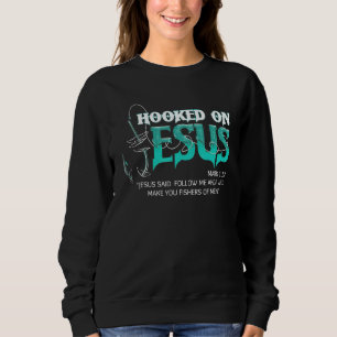 Sudadera enganchado a Jesús  Pesca