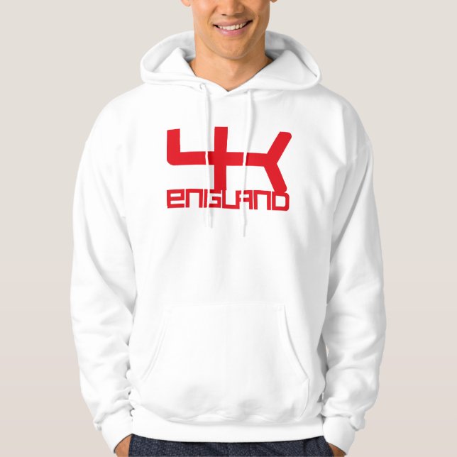 SUDADERA ENGLAND VER UK FLAG TEXT BY MASANSER PIXELAT (Anverso)