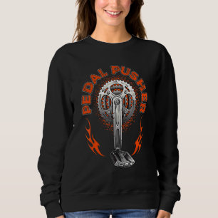 Sudadera Engranajes De Ciclismo De Empujador De Pedal Mtb B