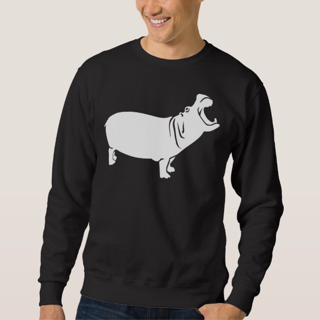 Sudadera Enorme Hippo (Anverso)