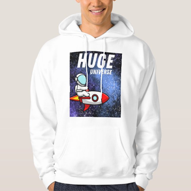 Sudadera enorme universo (Anverso)