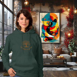 Sudadera Enraizado en la Naturaleza Árbol de la Vida – Acen