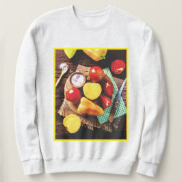 Sudadera "Ensalada Casera De Verduras" Foto Cuta. ¡Hazte co