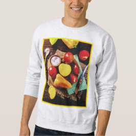 Sudadera "Ensalada Casera De Verduras" Foto Cuta. ¡Hazte co