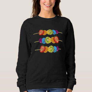 Sudadera Ensalada De Fruta Lgbt Kebab Berries Kiwi Citrus F
