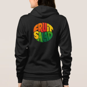 Sudadera ENSALADA DE FRUTAS – Diseño de tipografía circular
