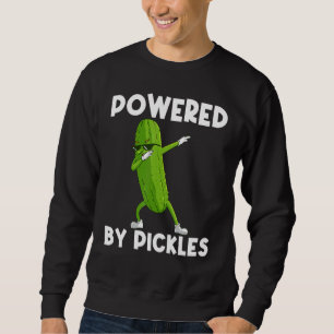 Sudadera Ensalada de pepino grande para hombres y mujeres V