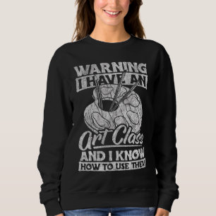 Sudadera Enseñanza de artistas de ropa para hombres 2