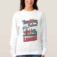 Enseñanza Retro Líderes del Futuro Profesor Groovy