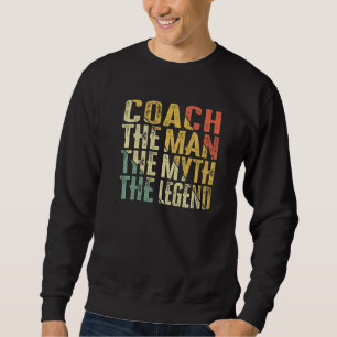 Sudadera Enseñar Al Hombre El Mito De La Leyenda Retro Vint