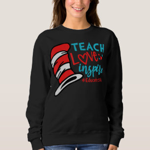 Sudadera Enseñar amor inspira la vida del educador
