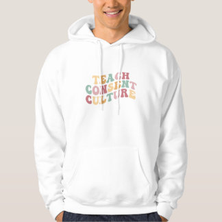Sudadera Enseñar cultura de consentimiento