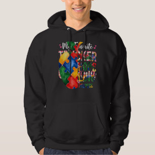 Sudadera Enseñar esperanza de amor inspira autismo apoyo de