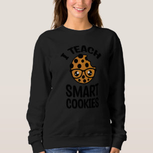 Sudadera Enseño a galletas inteligentes Vida de maestro Reg