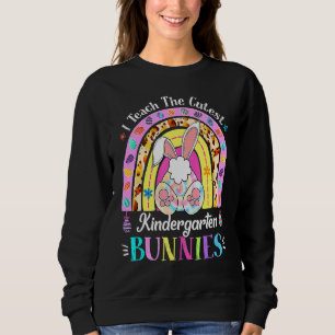 Sudadera Enseño A La Maestra Más Cuidadosa De Bunnies De La