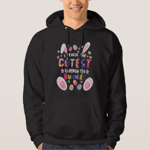 Sudadera Enseño A La Maestra Más Cuidadosa De Bunnies De La