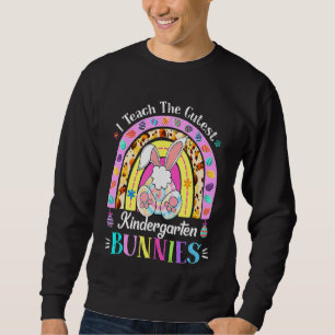 Sudadera Enseño A La Maestra Más Cuidadosa De Bunnies De La
