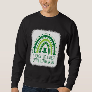 Sudadera Enseño A La Maestra Más Cuidadosa De Leprechaun St
