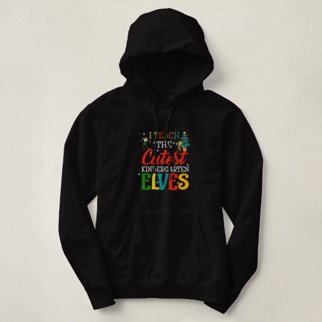 Sudadera Enseño A La Más Cuidadosa Docente De Jóvenes Jóven (Diseño del anverso)