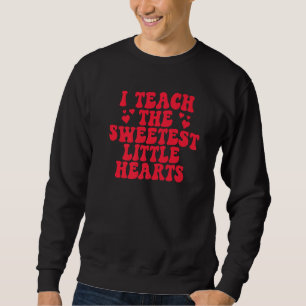 Sudadera Enseño a los corazones más dulces Profesora Groovy