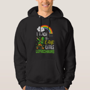 Sudadera Enseño a los duendecillos más lindos Trampa Verde