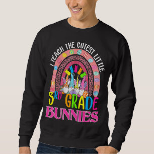 Sudadera Enseño A Los Pequeños Y Cuidadosos Bunnies De 3º G