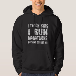 Sudadera Enseño a niños corro maratones Corredores