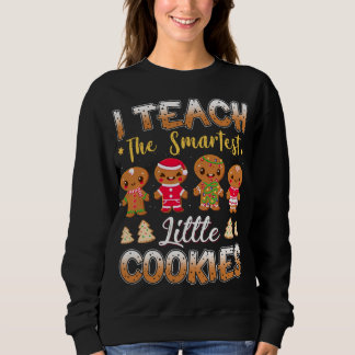 Sudadera Enseño Al Profesor De Xmas De Gingerbread De Cooki