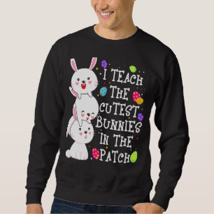 Sudadera Enseño Bunnies Cutest En La Caza De Huevos De Parc
