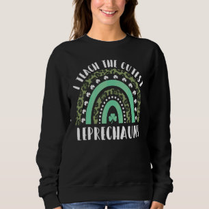 Sudadera Enseño El Día Más Cuidadoso De Los Leprechauns