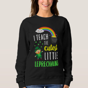 Sudadera Enseño El Día Más Cuidadoso De Los Leprechauns